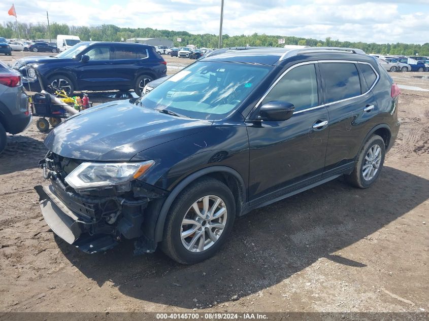 2019 Nissan Rogue Sv VIN: KNMAT2MT8KP500221 Lot: 40145700