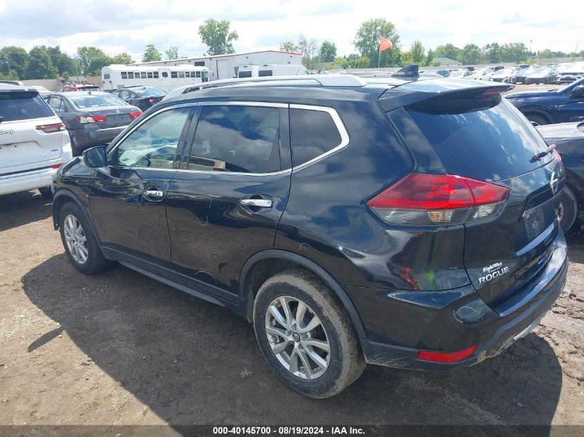 2019 Nissan Rogue Sv VIN: KNMAT2MT8KP500221 Lot: 40145700