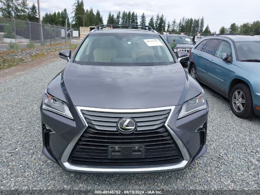 2016 Lexus Rx 350 VIN: 2T2BZMCA9GC002660 Lot: 40145782