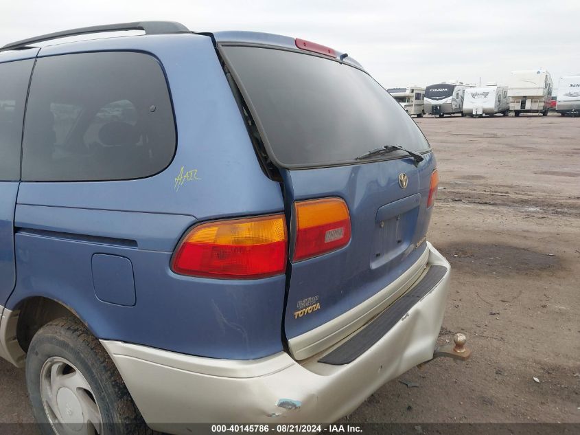 2000 Toyota Sienna Xle VIN: 4T3ZF13C8YU213416 Lot: 40145786