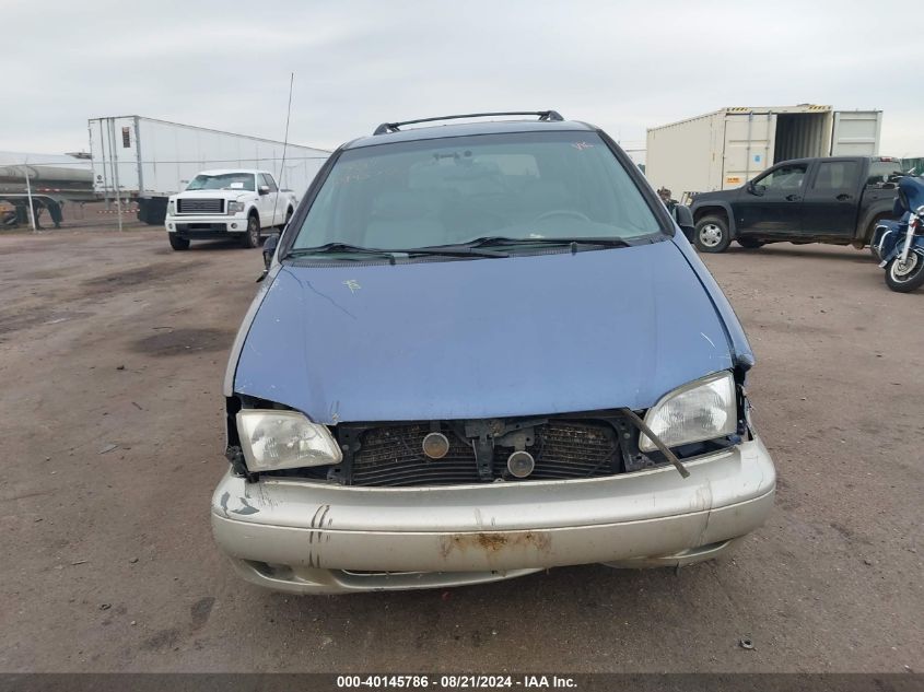 2000 Toyota Sienna Xle VIN: 4T3ZF13C8YU213416 Lot: 40145786