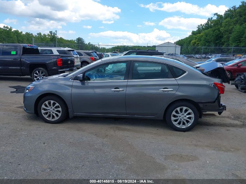 2018 Nissan Sentra Sv VIN: 3N1AB7AP0JL622804 Lot: 40145815