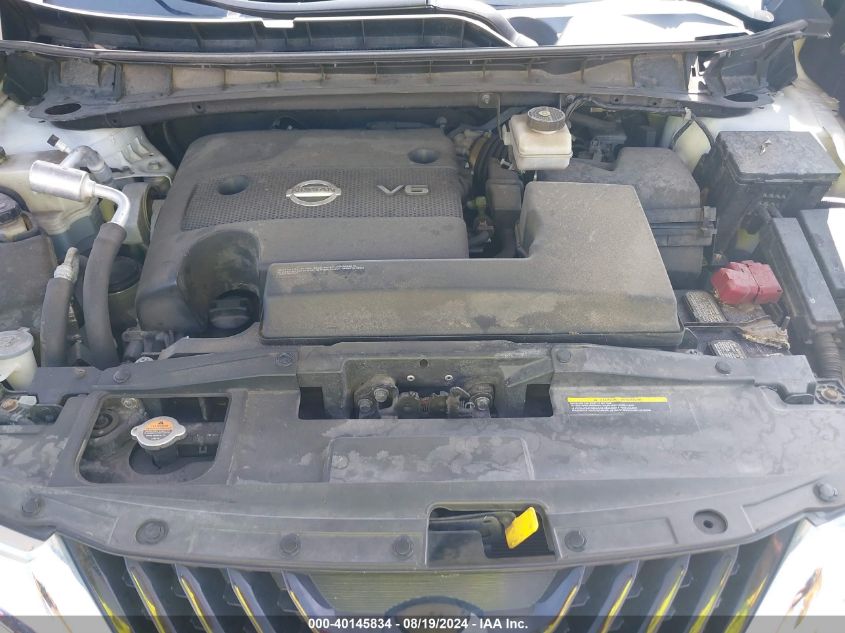 2018 Nissan Murano Sl VIN: 5N1AZ2MH5JN189931 Lot: 40145834