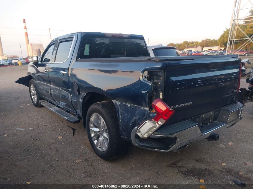 2019 Chevrolet Silverado K1500 Ltz VIN: 1GCUYGED9KZ127164 Lot: 40145862