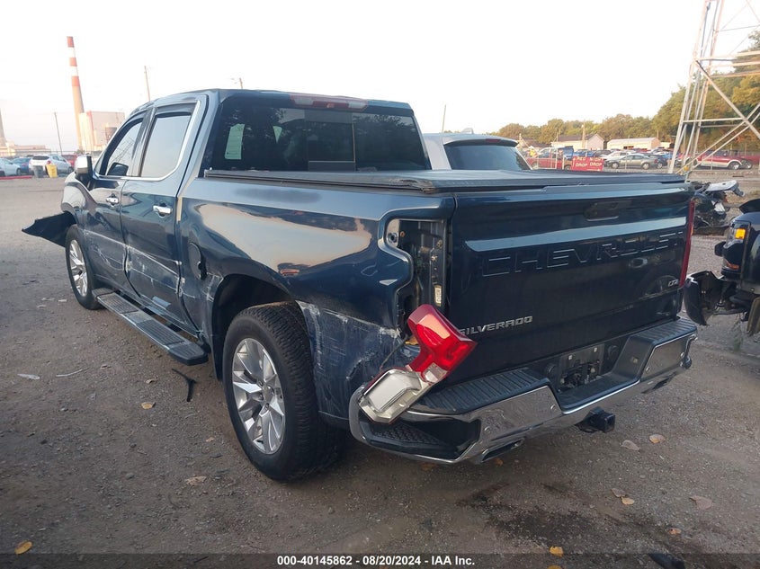 2019 CHEVROLET SILVERADO VIN: 1GCUYGED9KZ127164