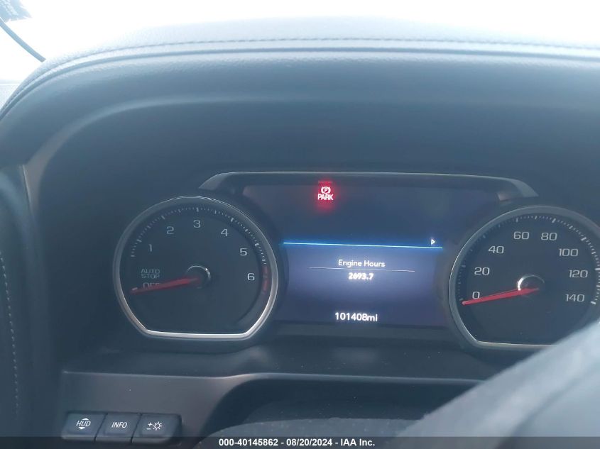 2019 CHEVROLET SILVERADO VIN: 1GCUYGED9KZ127164