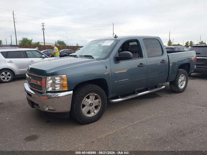 2012 Chevrolet Silverado K1500 Lt VIN: 1GCPKSE7XCF150936 Lot: 40145895