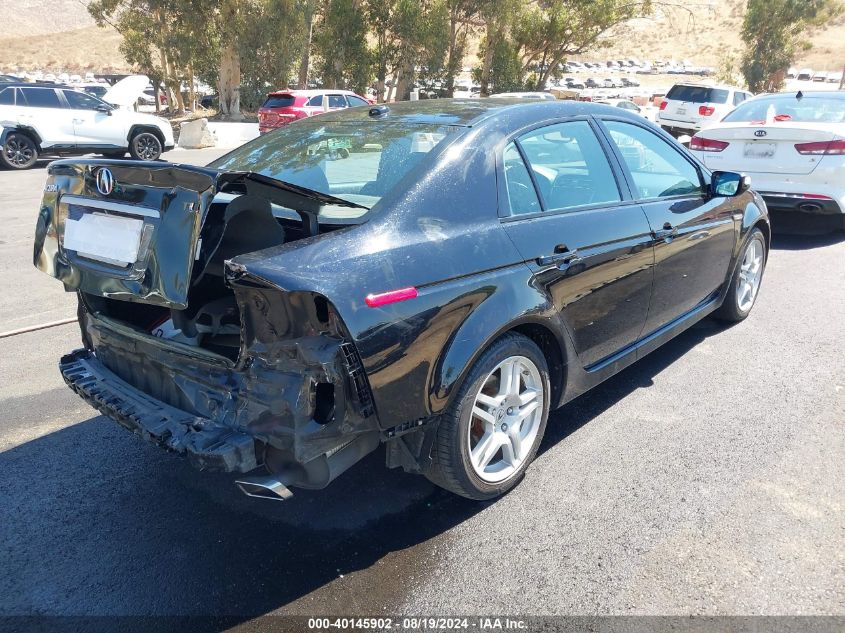 2008 Acura Tl 3.2 VIN: 19UUA66228A022910 Lot: 40145902