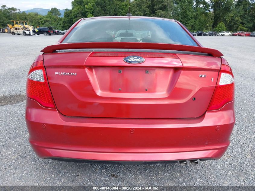 2011 Ford Fusion Se VIN: 3FAHP0HA9BR207541 Lot: 40145904