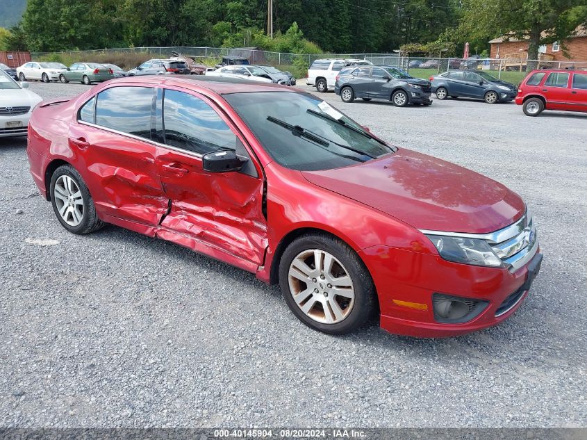 2011 Ford Fusion Se VIN: 3FAHP0HA9BR207541 Lot: 40145904