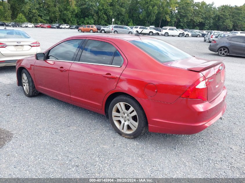 2011 Ford Fusion Se VIN: 3FAHP0HA9BR207541 Lot: 40145904