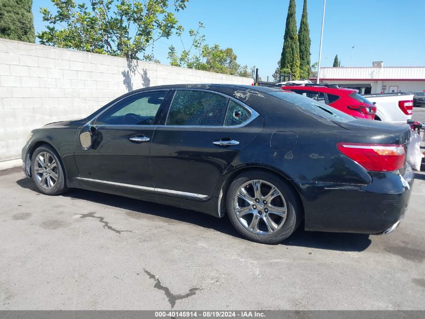 2010 Lexus Ls 460 VIN: JTHBL5EF1A5096461 Lot: 40145914