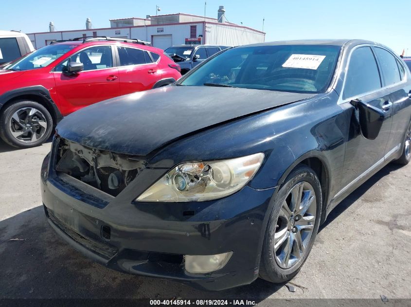 2010 Lexus Ls 460 VIN: JTHBL5EF1A5096461 Lot: 40145914