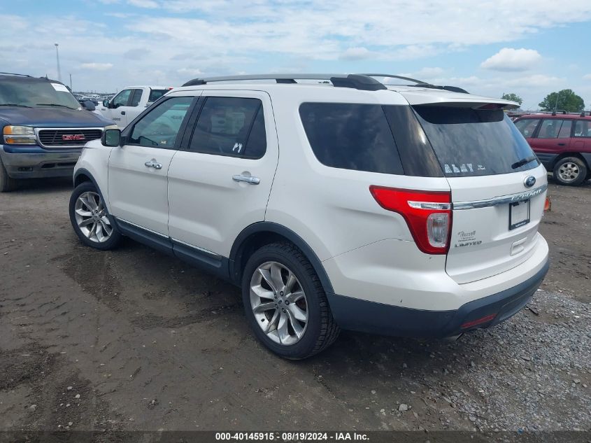 2013 FORD EXPLORER LIMITED - 1FM5K7F89DGA36400