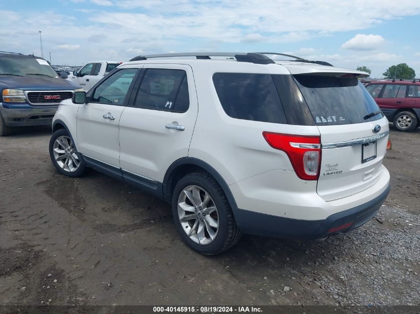 2013 Ford Explorer Limited VIN: 1FM5K7F89DGA36400 Lot: 40145915