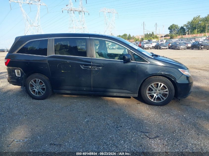 2013 Honda Odyssey Ex-L VIN: 5FNRL5H66DB061820 Lot: 40145934