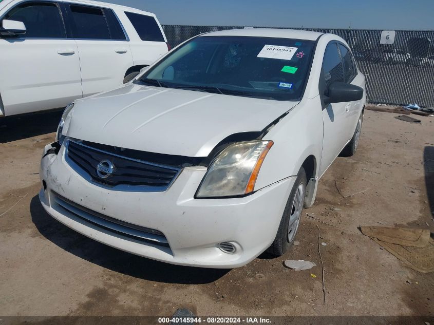 2010 Nissan Sentra 2.0/2.0S/Sr/2.0Sl VIN: 3N1AB6AP7AL654952 Lot: 40145944