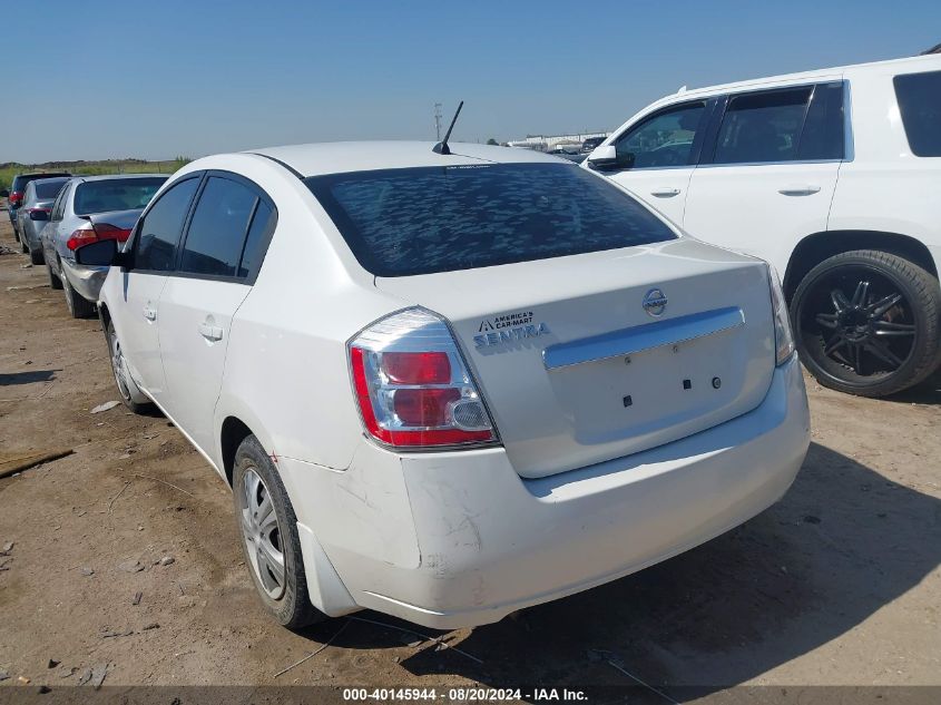 2010 Nissan Sentra 2.0/2.0S/Sr/2.0Sl VIN: 3N1AB6AP7AL654952 Lot: 40145944