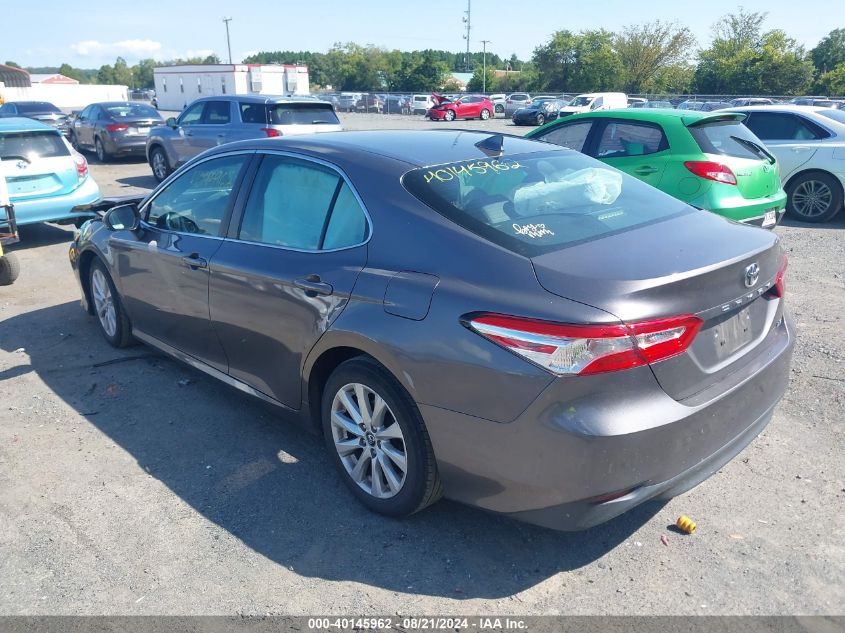 2019 TOYOTA CAMRY LE - 4T1B11HK9KU248529
