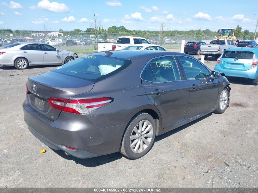 2019 TOYOTA CAMRY LE - 4T1B11HK9KU248529