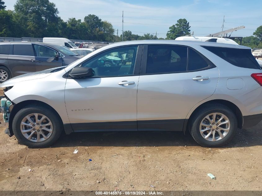 2021 CHEVROLET EQUINOX FWD LS - 3GNAXHEV7MS121777