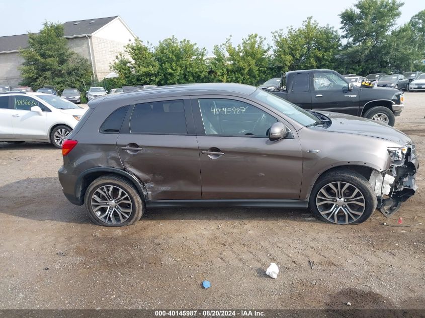 2018 Mitsubishi Outlander Sport Es/Se VIN: JA4AR3AW9JZ027607 Lot: 40145987