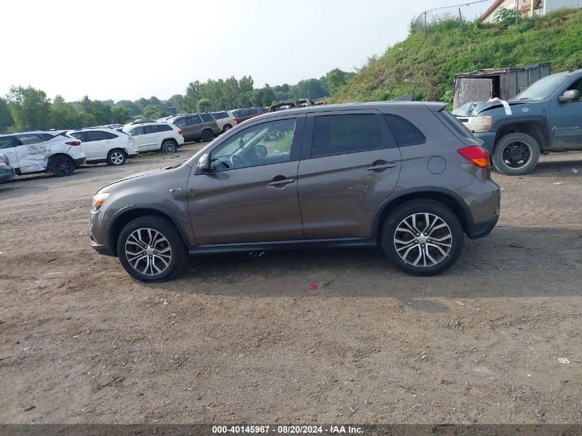 2018 Mitsubishi Outlander Sport Es/Se VIN: JA4AR3AW9JZ027607 Lot: 40145987