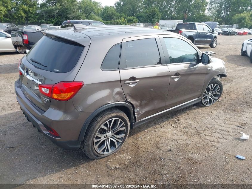 2018 Mitsubishi Outlander Sport Es/Se VIN: JA4AR3AW9JZ027607 Lot: 40145987