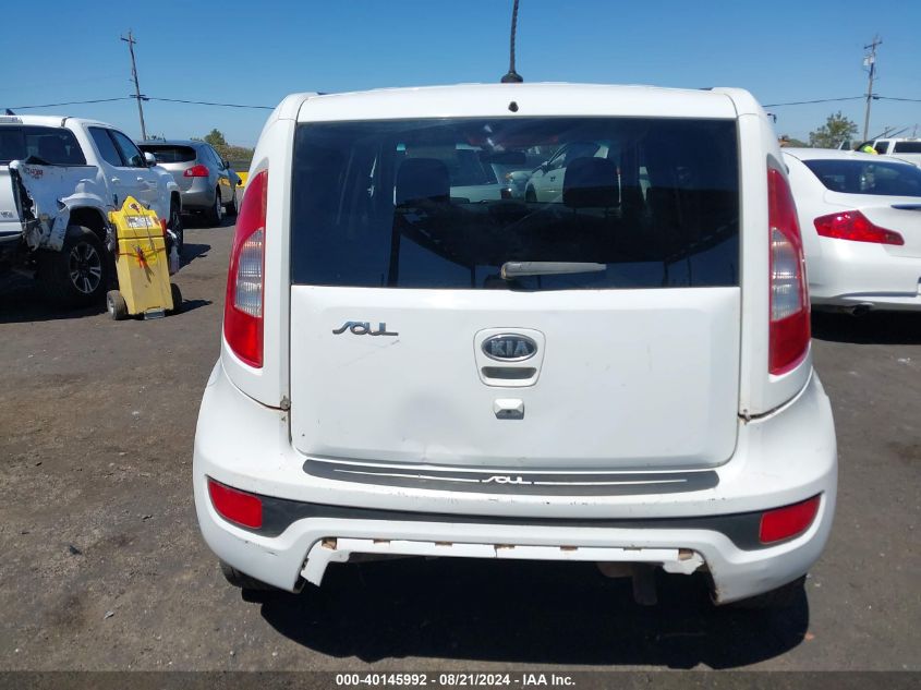 2012 Kia Soul + VIN: KNDJT2A67C7369203 Lot: 40145992