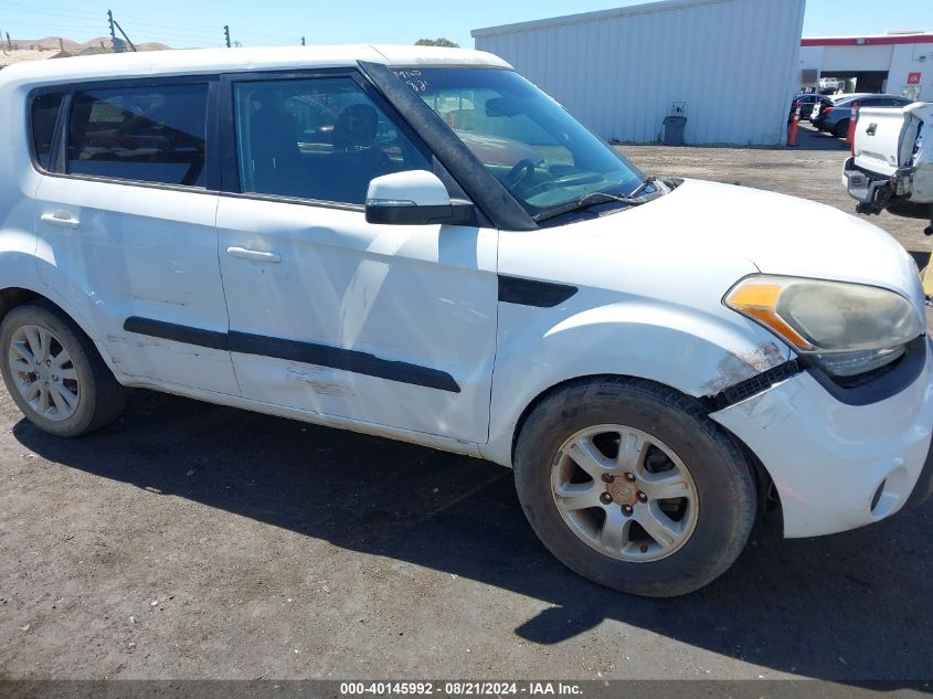 2012 Kia Soul + VIN: KNDJT2A67C7369203 Lot: 40145992