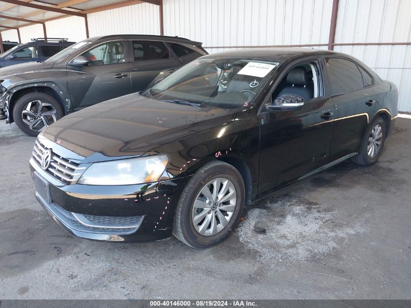 1VWAT7A34FC057318 2015 VOLKSWAGEN PASSAT - Image 2