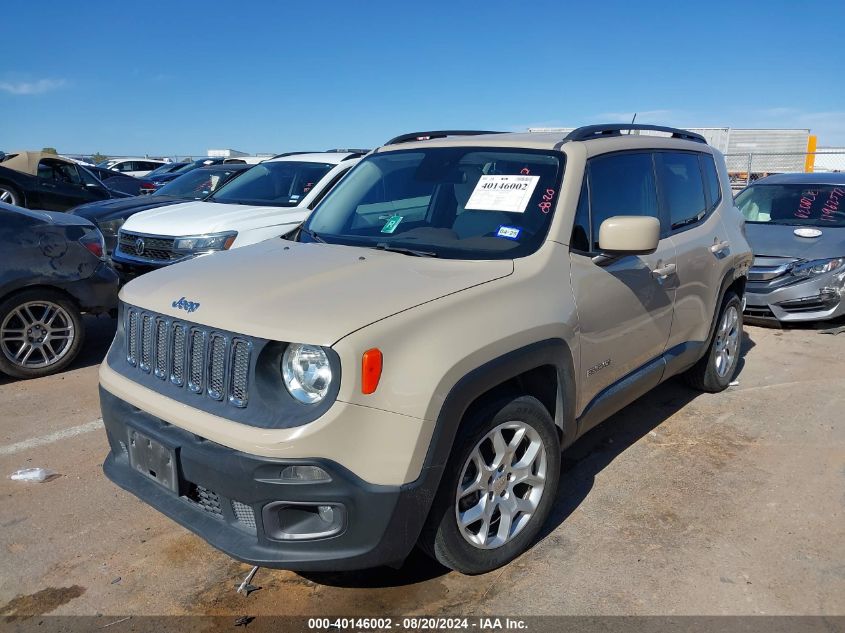 2015 Jeep Renegade Latitude VIN: ZACCJABT0FPB56044 Lot: 40146002