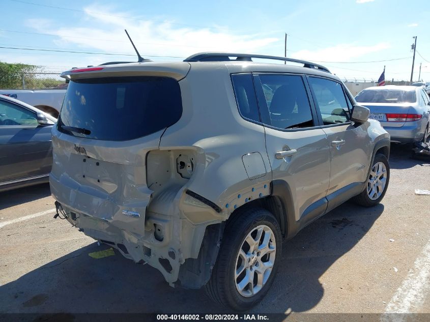 2015 Jeep Renegade Latitude VIN: ZACCJABT0FPB56044 Lot: 40146002