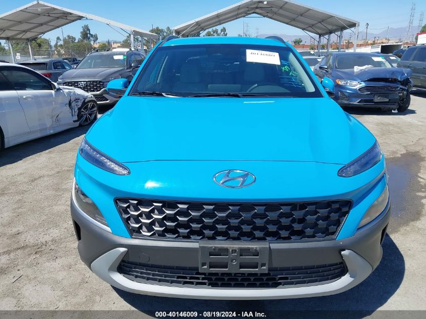 2023 Hyundai Kona Sel VIN: KM8K62AB3PU950919 Lot: 40146009