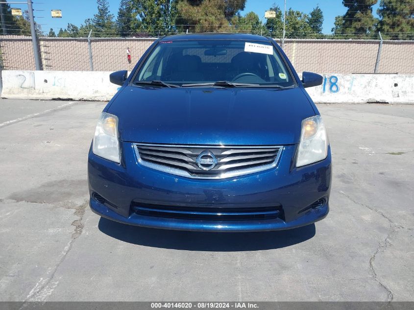 2012 Nissan Sentra 2.0 S VIN: 3N1AB6AP7CL641721 Lot: 40146020