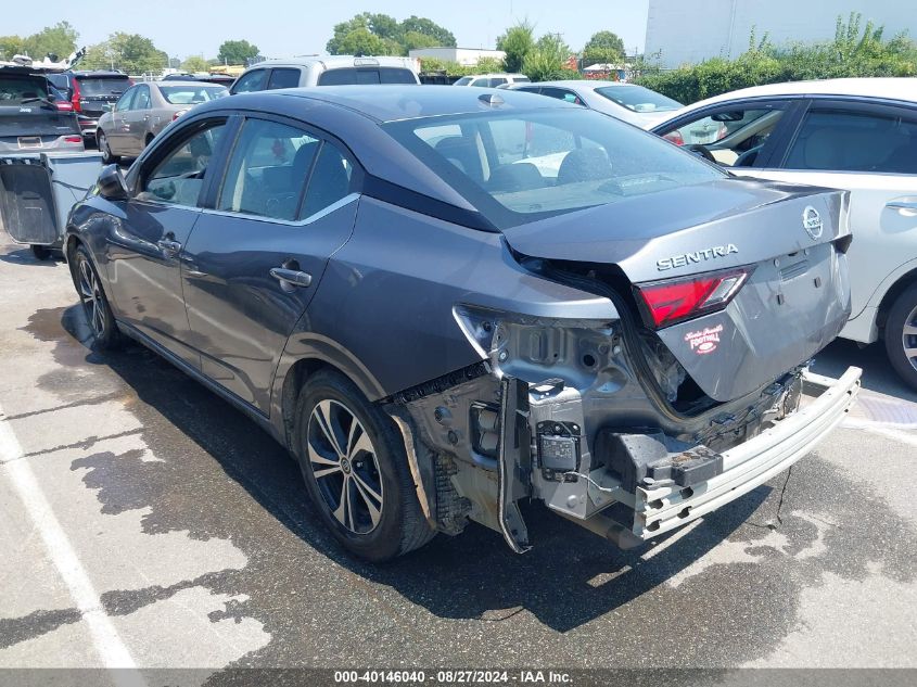 2023 Nissan Sentra Sv Xtronic Cvt VIN: 3N1AB8CV8PY252120 Lot: 40146040