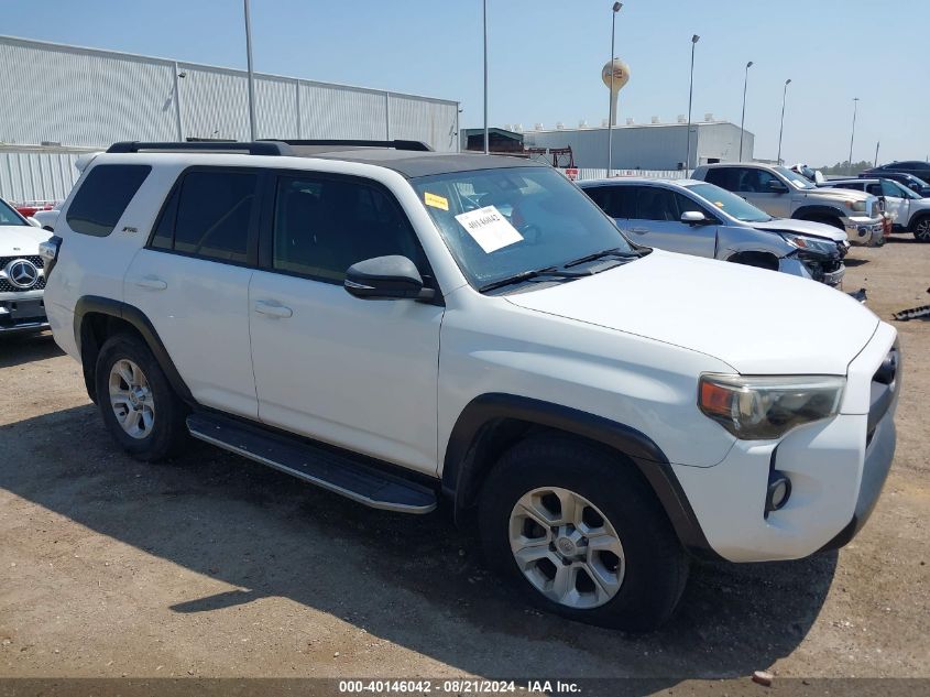 2016 Toyota 4Runner Sr5 Premium VIN: JTEZU5JR1G5112238 Lot: 40146042