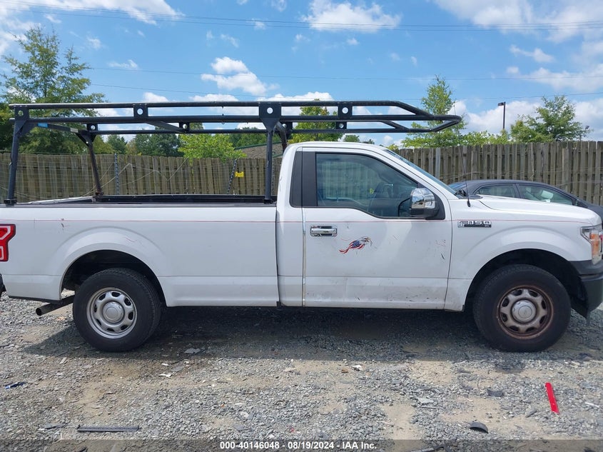 VIN 1FTMF1C5XJKC60862 2018 FORD F-150 XL