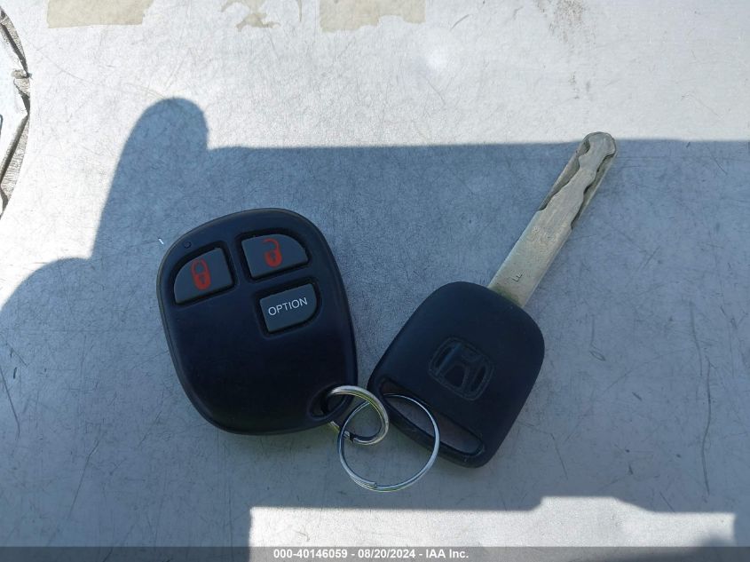 2002 Honda Cr-V Lx VIN: JHLRD68452C023722 Lot: 40146059