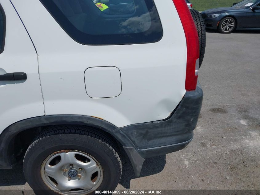 2002 Honda Cr-V Lx VIN: JHLRD68452C023722 Lot: 40146059