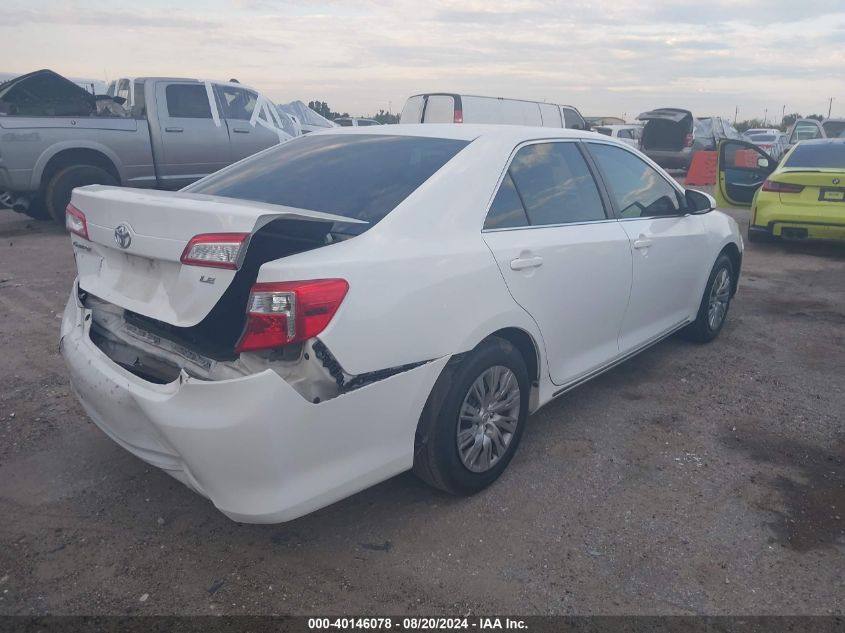 2014 Toyota Camry L/Se/Le/Xle VIN: 4T1BF1FK1EU382959 Lot: 40146078