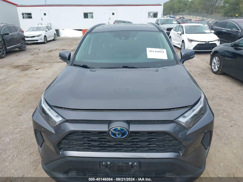 2022 Toyota Rav4 Hybrid Xle VIN: 4T3RWRFV0NU078102 Lot: 40146084