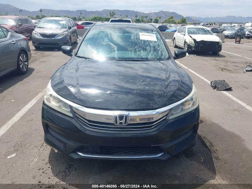 2016 Honda Accord Lx VIN: 1HGCR2F34GA018653 Lot: 40146095