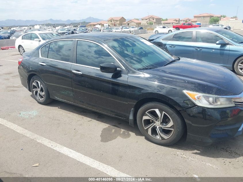 2016 Honda Accord Lx VIN: 1HGCR2F34GA018653 Lot: 40146095