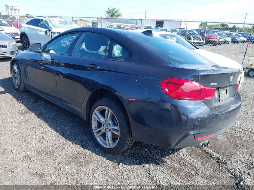 2019 BMW 430Xi Gran Coupe VIN: WBA4J3C59KBL05900 Lot: 40146125