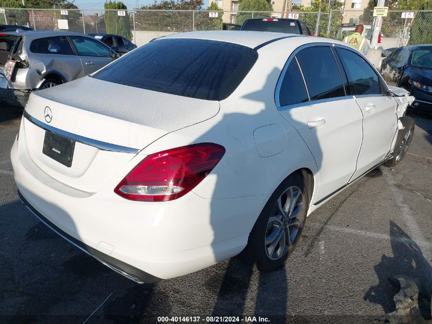 2017 Mercedes-Benz C 300 300 VIN: 55SWF4JB9HU232737 Lot: 40146137