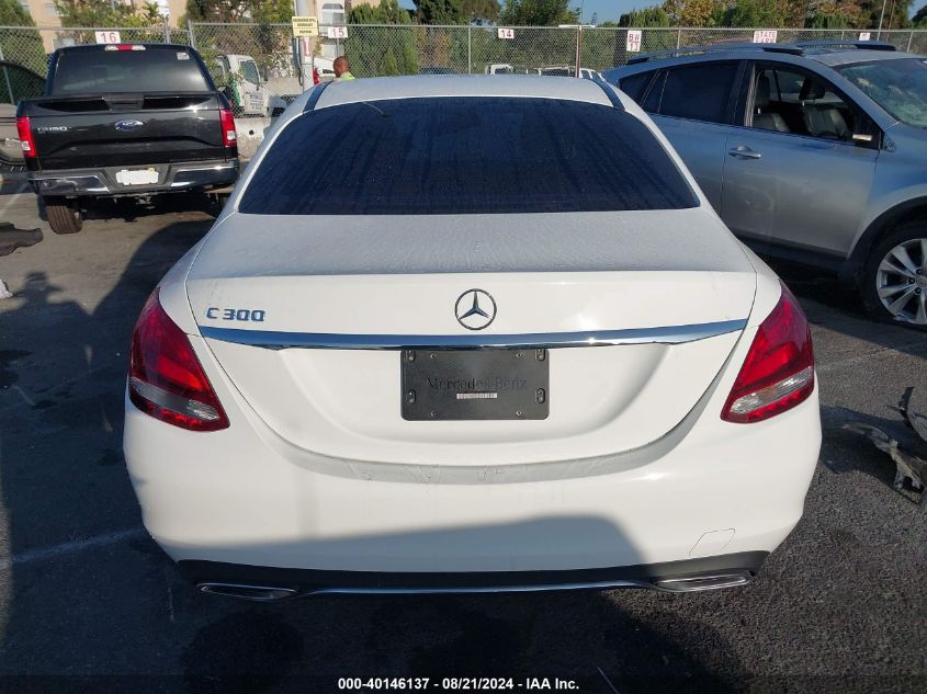 2017 Mercedes-Benz C 300 300 VIN: 55SWF4JB9HU232737 Lot: 40146137