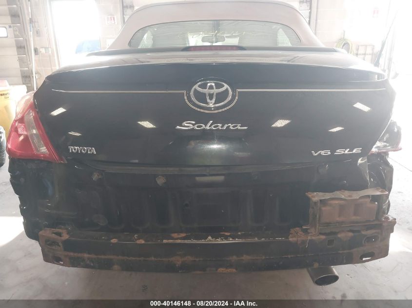 4T1FA38P064077572 2006 Toyota Camry Solara Se/Sle