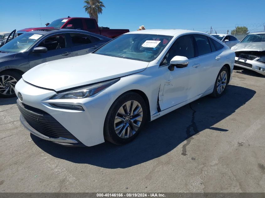 2023 Toyota Mirai Xle VIN: JTDAAAAA8PA009676 Lot: 40146166