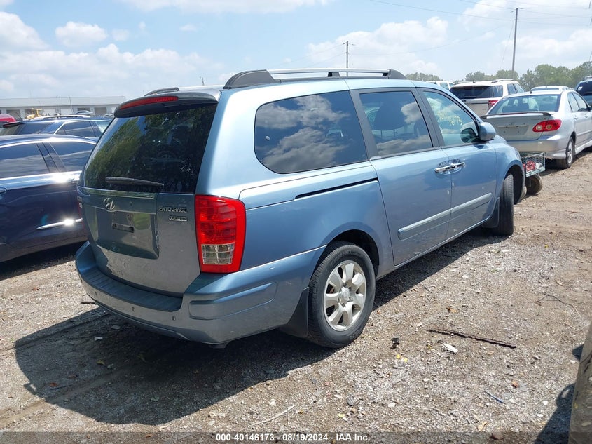 2008 Hyundai Entourage Gls/Limited VIN: KNDMC233786054642 Lot: 40146173